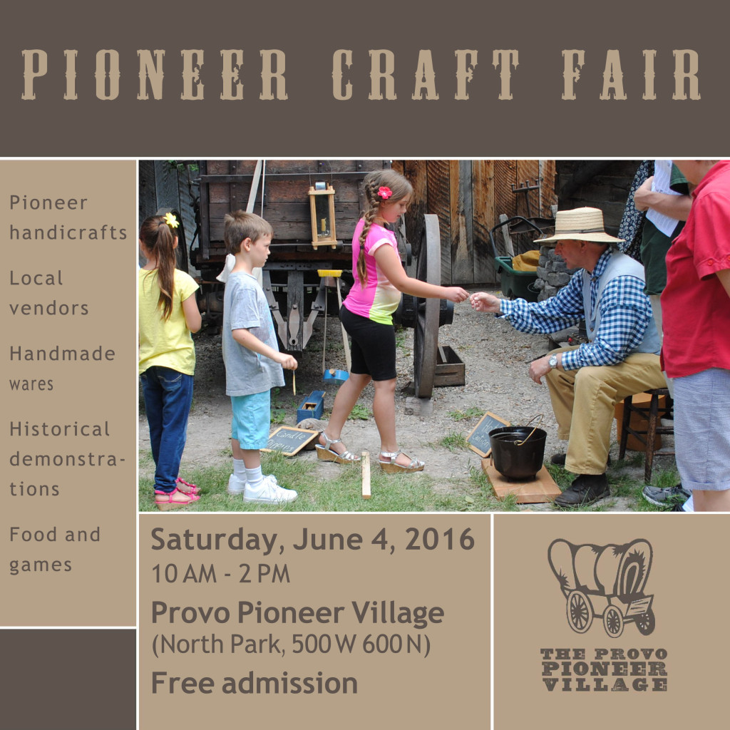 Pioneer Craft Fair Ad